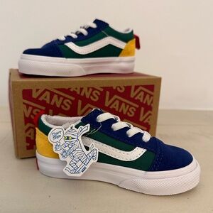 Old Skool Elastic Lace Toddler Vans